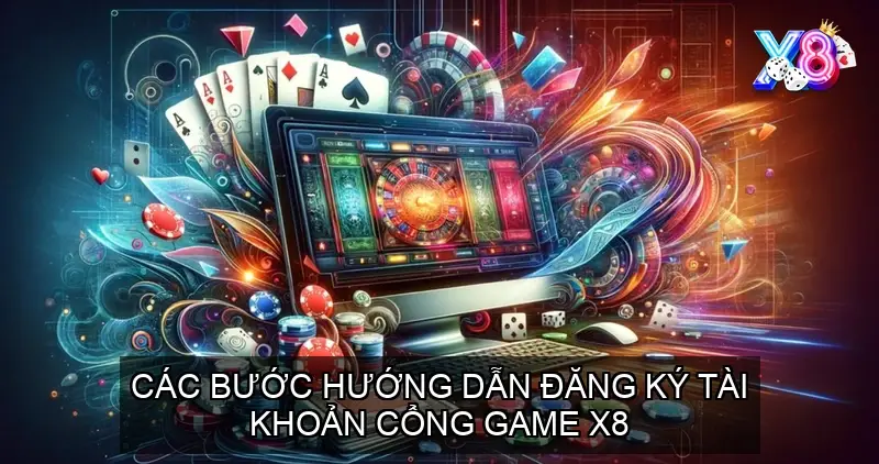 Các bước hướng dẫn đăng ký tài khoản cổng game X8