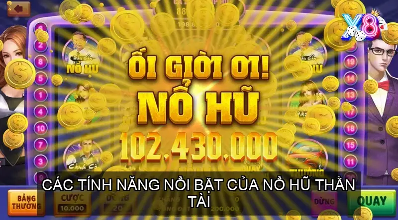 Các tính năng nổi bật của Nổ Hũ Thần Tài